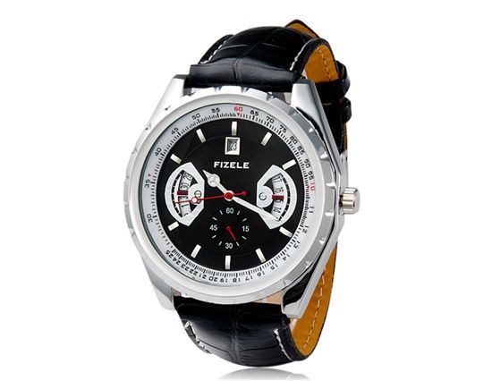 G8095 Round Dial Analog mostrador mecânico Movimento