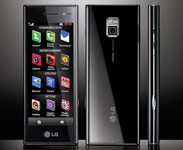 Original Desbloqueado LG Chocolate BL40 4,0 polegadas Mulher
