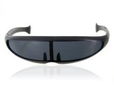 Conectado lentes dos óculos de sol (preto)