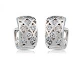 Banhados a ouro 18k Liga Cristal Decoração Brincos clássicos