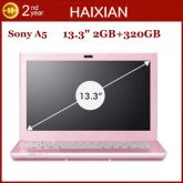 DHL livre New 13.3 "polegadas Intel Atom D2500 2GB RAM