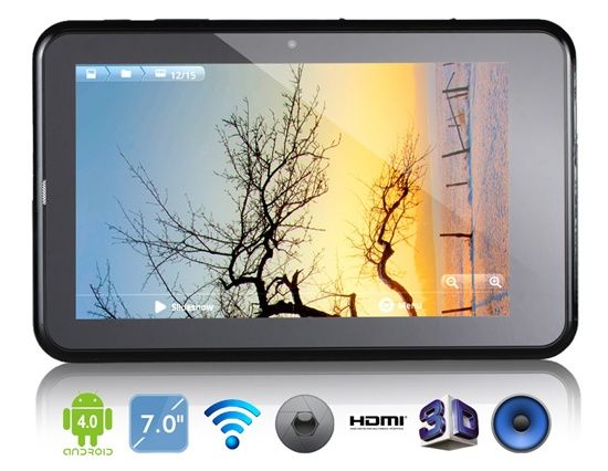 Freelander PD20 Unicom 7 "Android 4.0.4 MTK6575 1.2GHz 3G