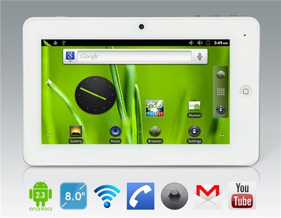 Dropad 7 "Android 2.3 S5PV210 Cotex A8 1GHz 3G Tablet PC