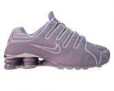 Tênis Nike Shox NZ - Lilás e Cromado MOD:10660