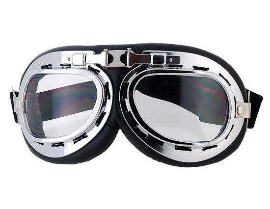 Confortável-to-Wear Goggle com quadro durável (transparente)