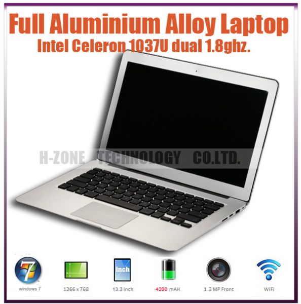 Ultrabook Notebook com Intel Celeron Dual Core 1.8Ghz 1037U
