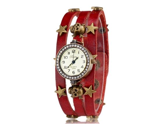 Round Dial Analog mostrador do relógio de pulso E009