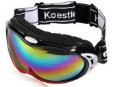 Unisex UV Proteção Anti-Fog Sports Ski Goggles (vermelho)
